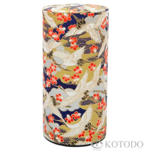 Washi Tea Caddy Tin