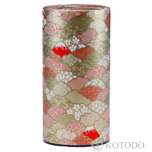 Washi Tea Caddy Tin