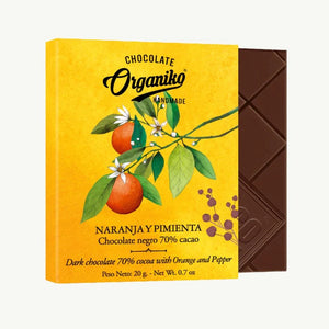 Organiko Spanish Chocolate Bar 20g