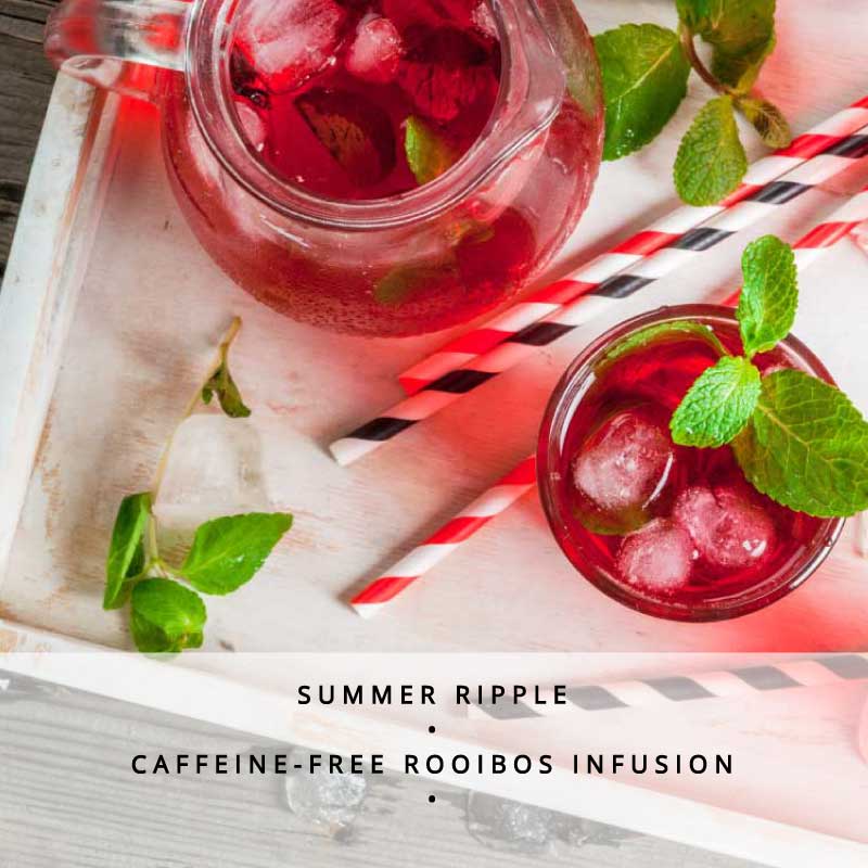 Raspberry Rhubarb Caffeine-Free Rooibos Infusion 