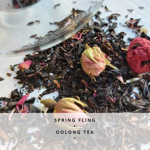 Rose & Raspberry Loose Leaf Oolong
