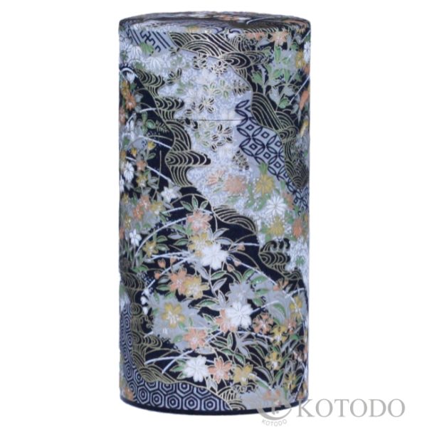 Washi Tea Caddy Tin