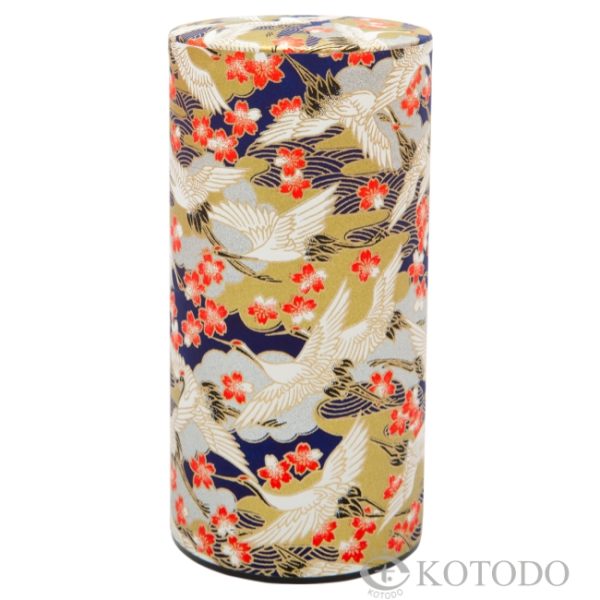Washi Tea Caddy Tin