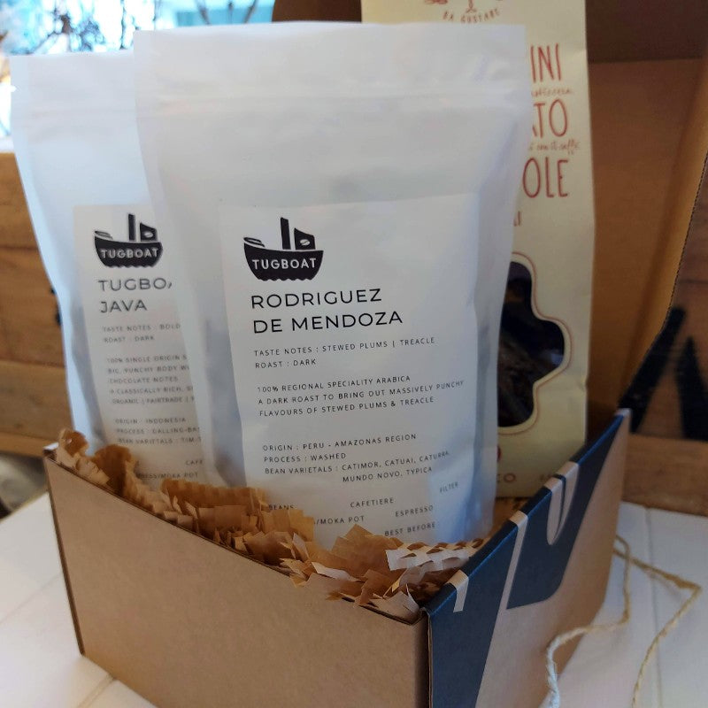 Strong Coffee & Biscotti Gift Box