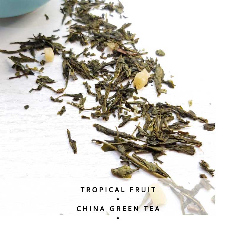 Bahama Beach Loose Leaf Green Tea
