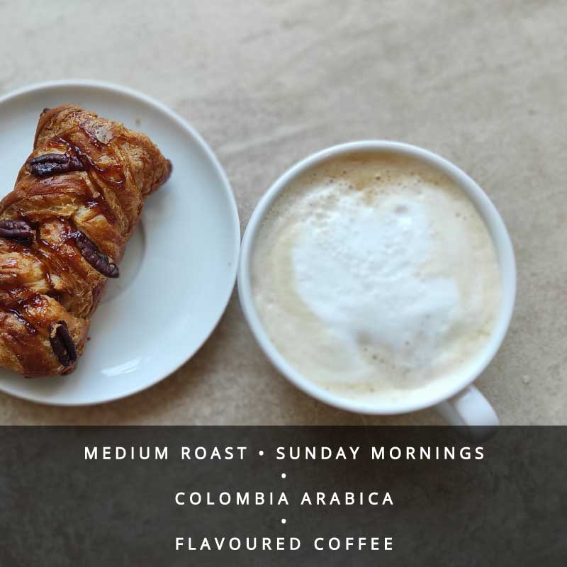 Maple & Pecan Flavoured Coffee-Beans or Ground